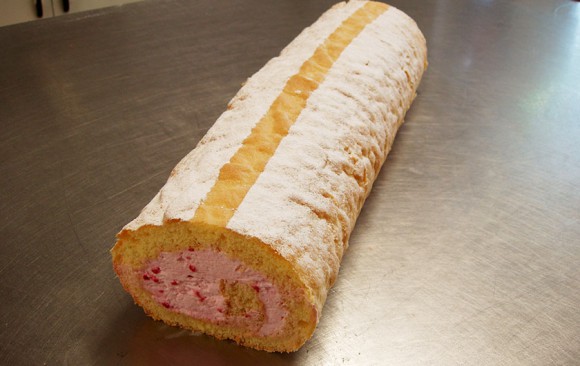 Erdbeerroulade