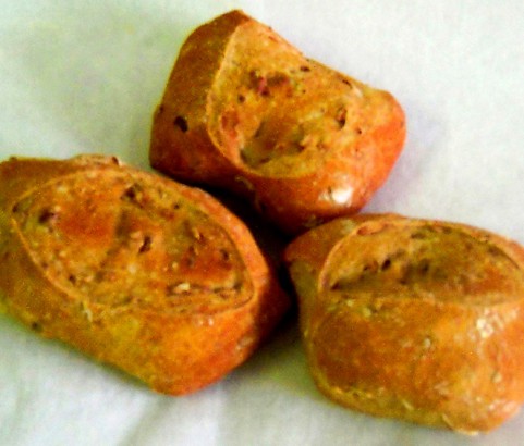 Kürbiskern-Brötchen