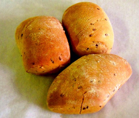 Leinsamen-Brötchen