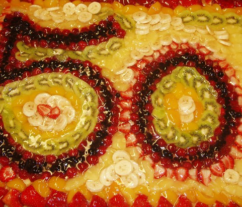 Obsttorte zum 50. Bäckerei Burgauner